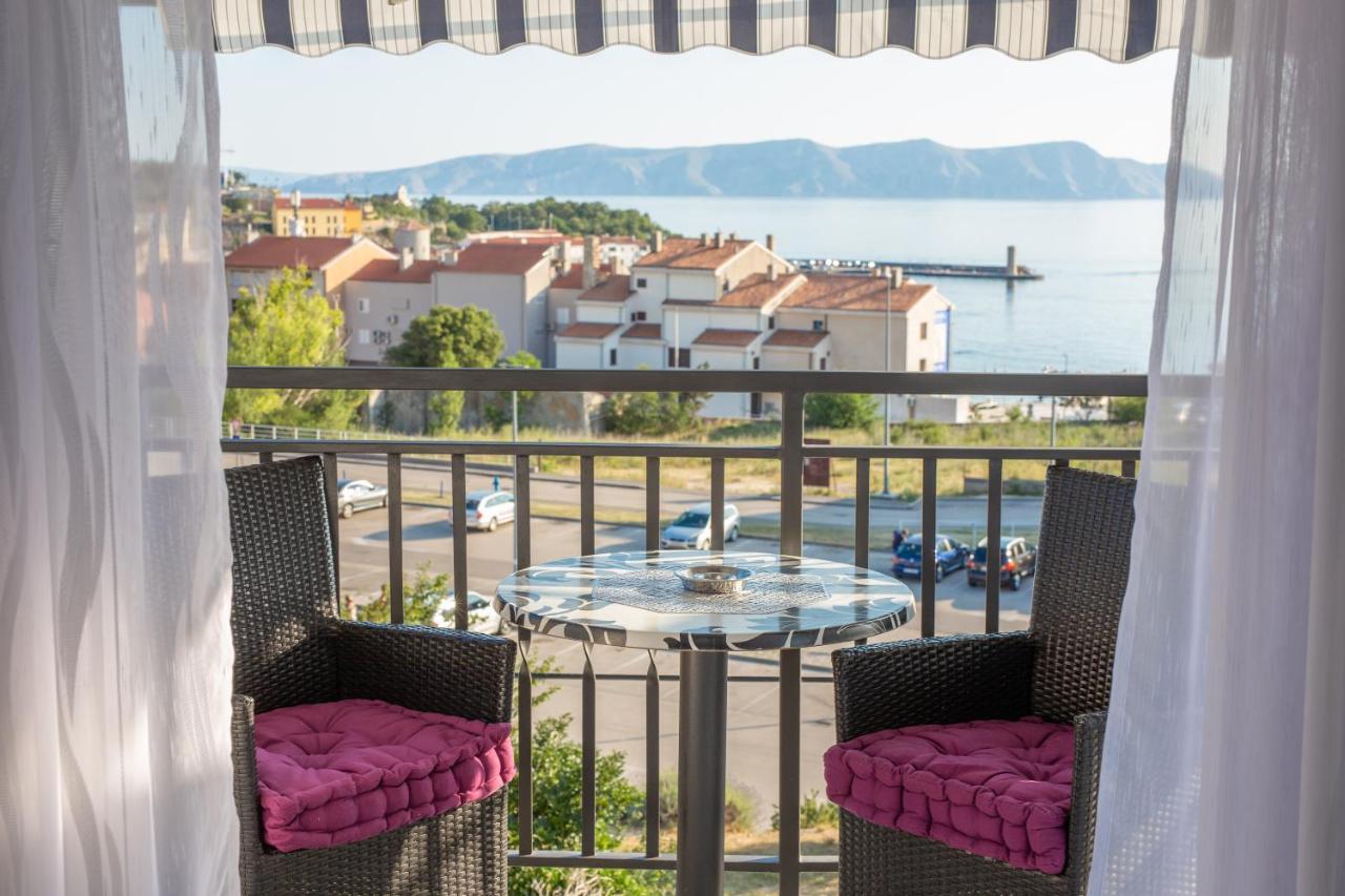 Beautyful Sea View 6 Luxury Studio Danijela Senj  Bagian luar foto