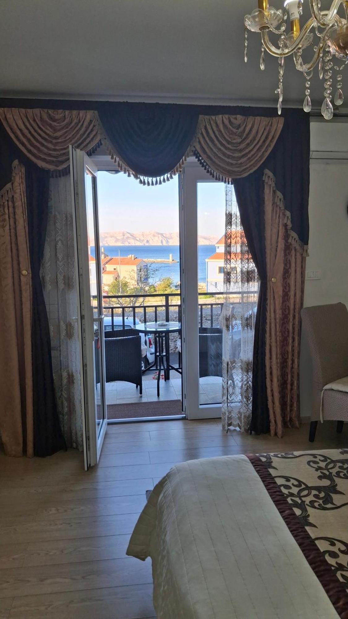 Beautyful Sea View 6 Luxury Studio Danijela Senj  Bagian luar foto