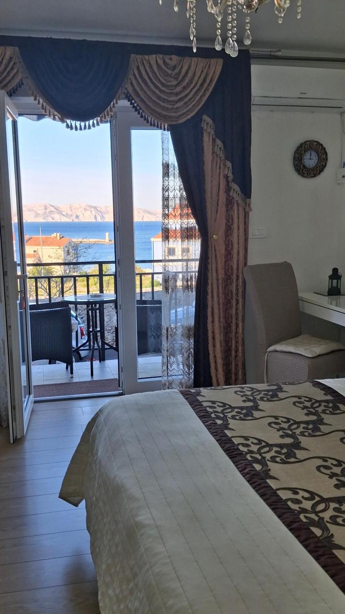 Beautyful Sea View 6 Luxury Studio Danijela Senj  Bagian luar foto