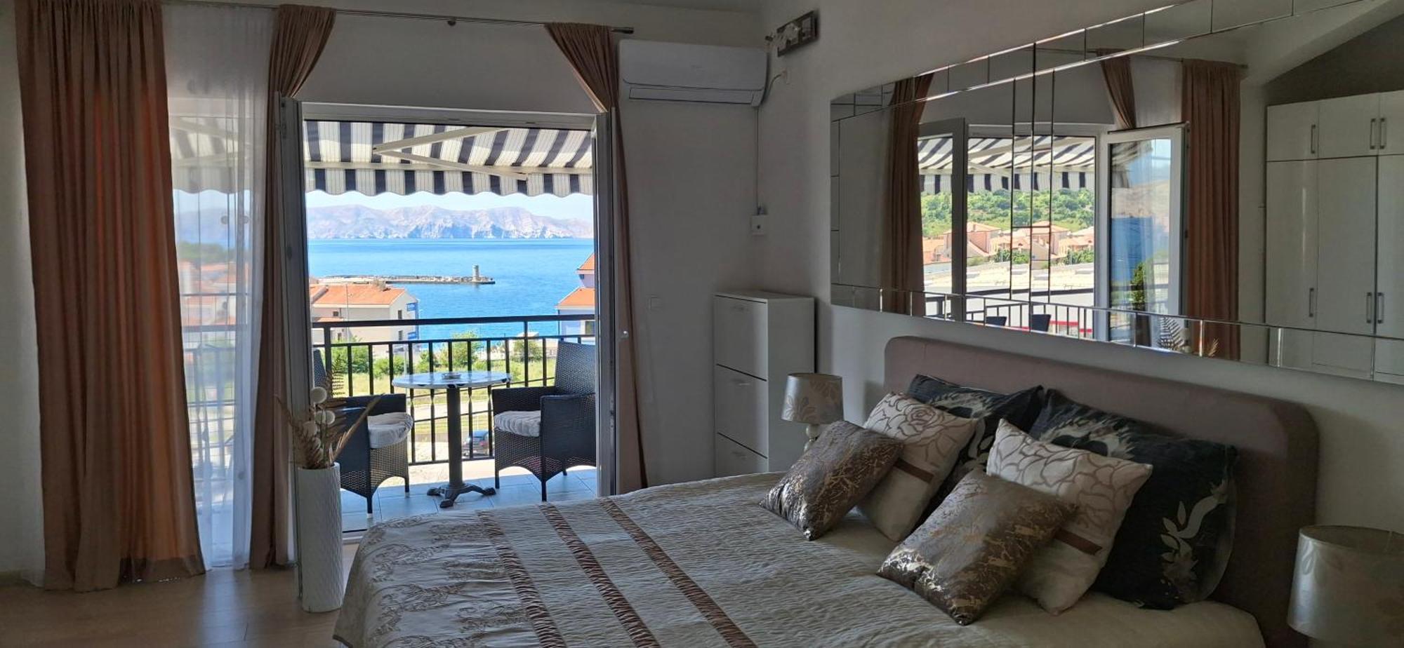 Beautyful Sea View 6 Luxury Studio Danijela Senj  Bagian luar foto