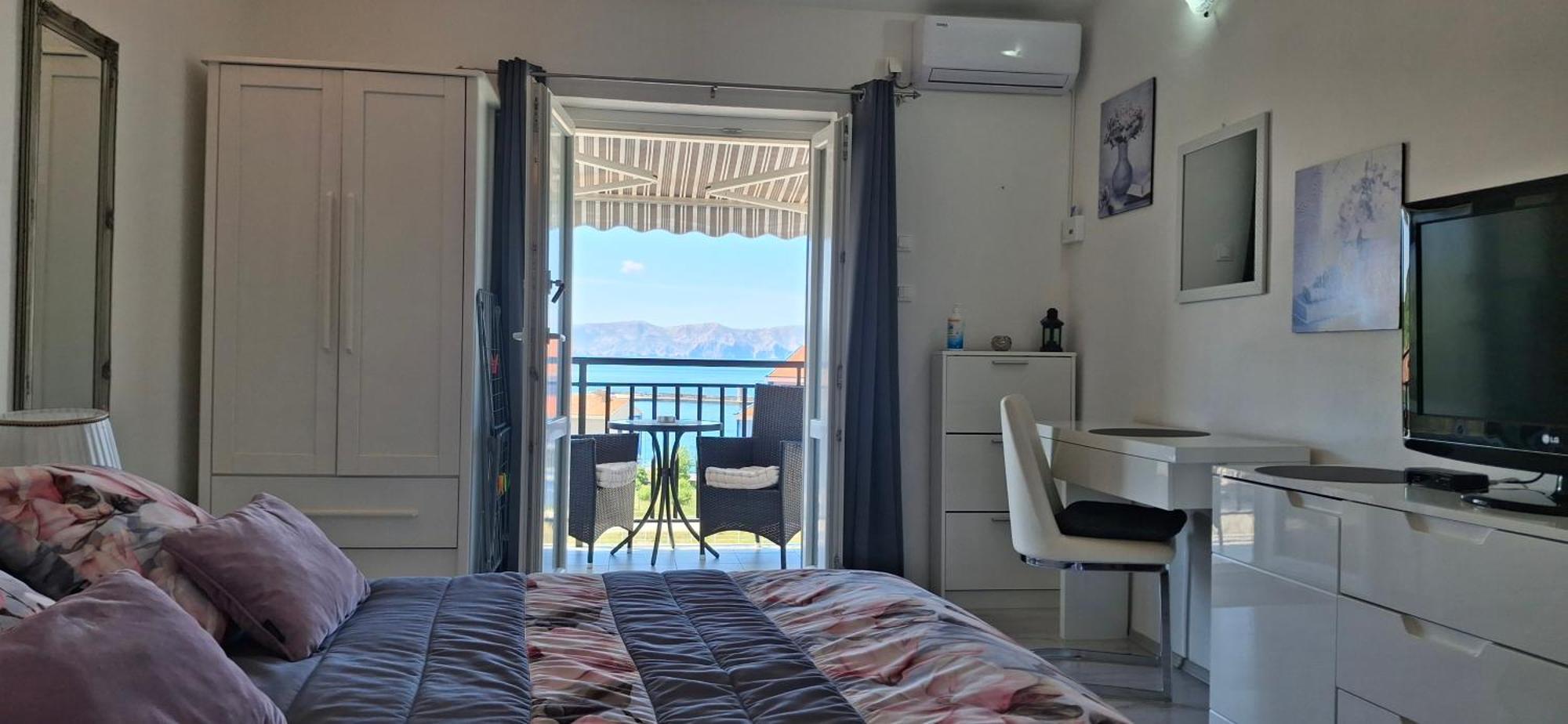 Beautyful Sea View 6 Luxury Studio Danijela Senj  Bagian luar foto
