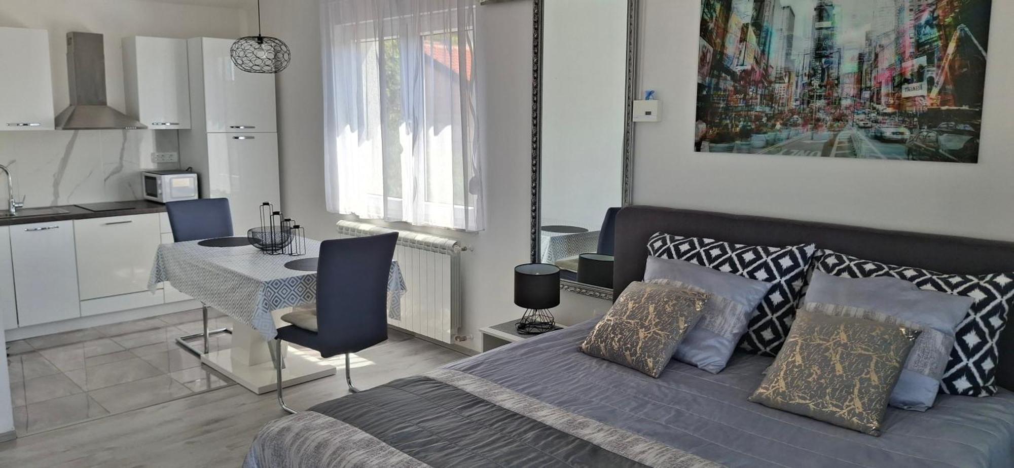 Beautyful Sea View 6 Luxury Studio Danijela Senj  Bagian luar foto