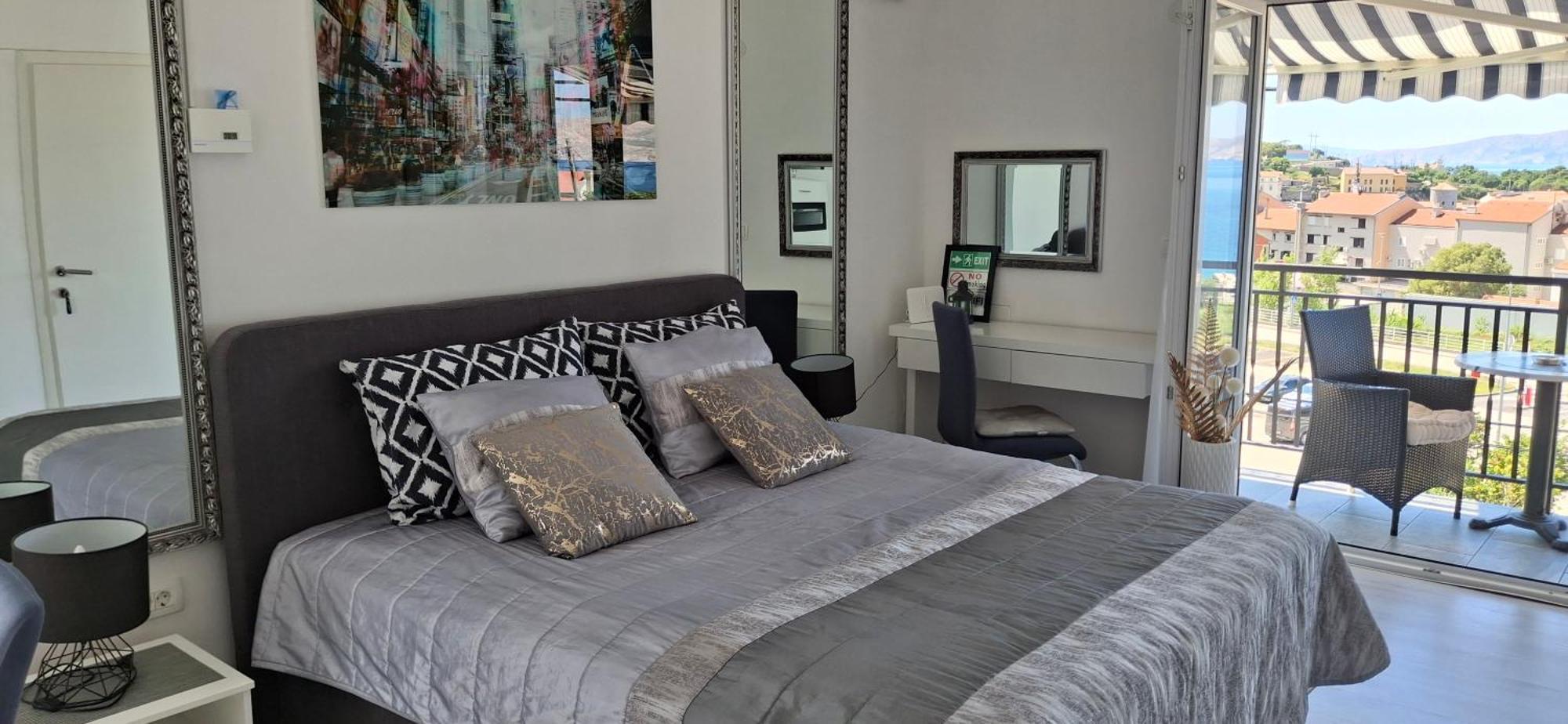Beautyful Sea View 6 Luxury Studio Danijela Senj  Bagian luar foto