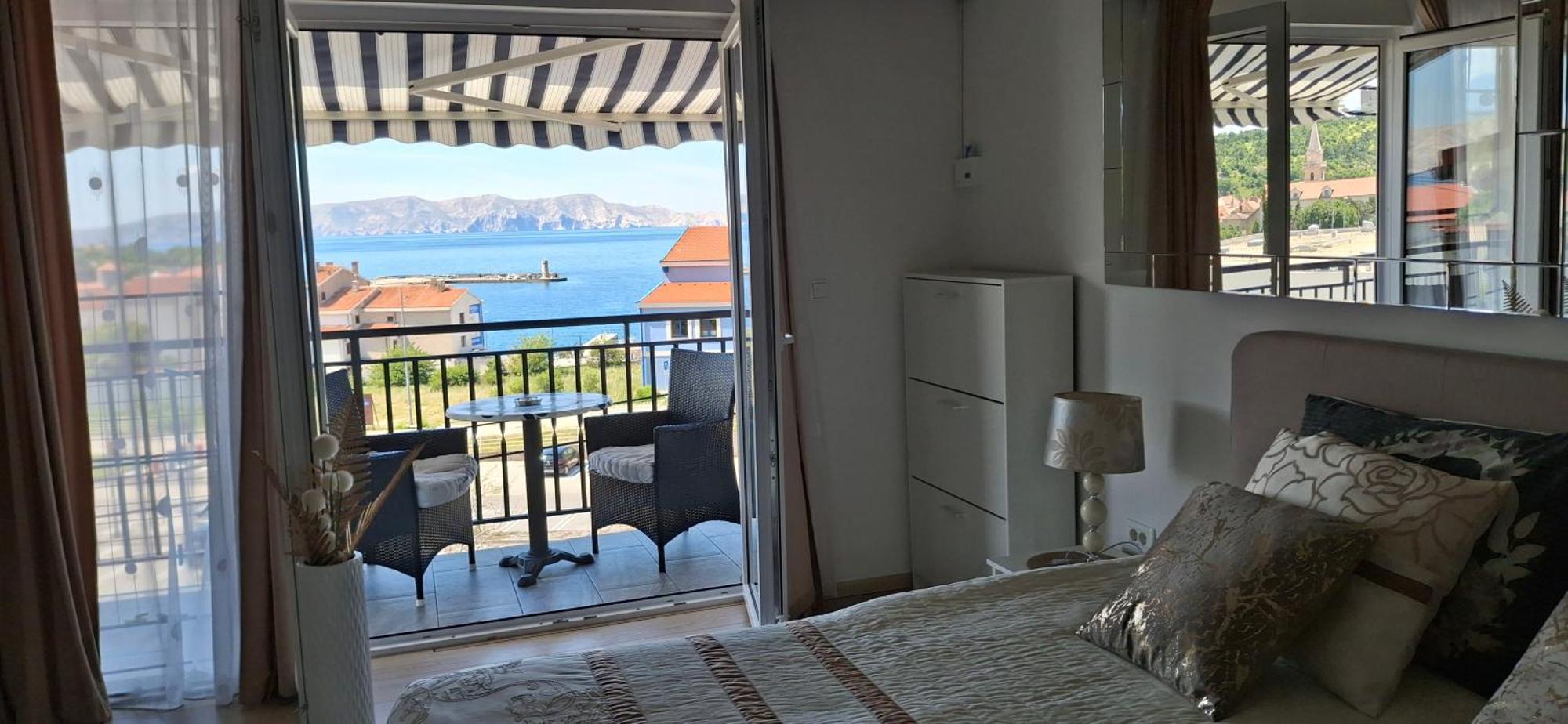 Beautyful Sea View 6 Luxury Studio Danijela Senj  Bagian luar foto